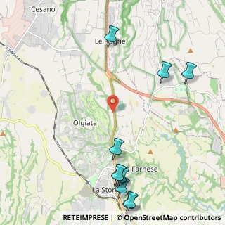Mappa Via Cassia, 00013 Roma RM, Italia (3.25182)