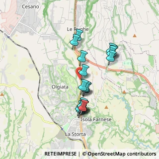Mappa Via Cassia, 00013 Roma RM, Italia (1.6425)