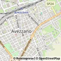 Mapa Avezzano
