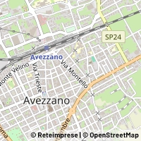 Map Avezzano