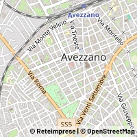 মানচিত্র Avezzano