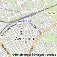 Mapa Avezzano