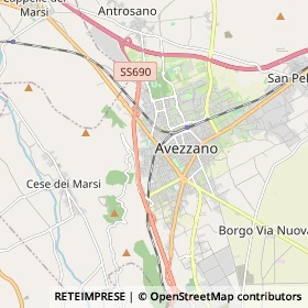 Mappa Avezzano