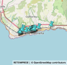 Mappa Via Trento, 00058 Santa Marinella RM, Italia (0.83)