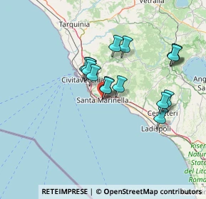 Mappa Via Trento, 00058 Santa Marinella RM, Italia (12.61188)