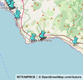 Mappa Porto odescalchi, 00058 Santa Marinella RM, Italia (6.48615)