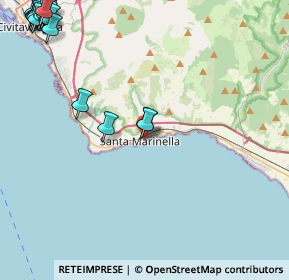 Mappa Porto odescalchi, 00058 Santa Marinella RM, Italia (7.277)