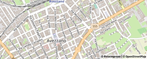 Mappa Avezzano