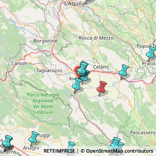 Mappa Via Lago di Como, 67051 Avezzano AQ, Italia (28.262)
