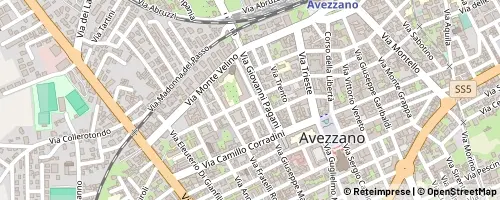 Mappa Avezzano