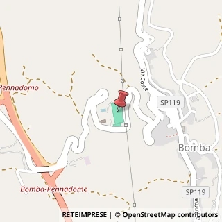 Mappa Bomba, 66042 Bomba, Chieti (Abruzzo)