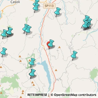 Mappa Via Sangritana, 66042 Bomba CH, Italia (6.6985)