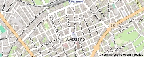 Mappa Avezzano
