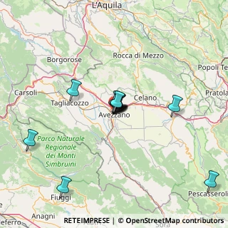 Mappa Via Vittorio Veneto, 67051 Avezzano AQ, Italia (11.33833)