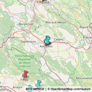 Mappa Via Vittorio Veneto, 67051 Avezzano AQ, Italia (33.02)
