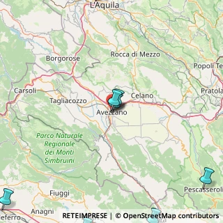Mappa Via Vittorio Veneto, 67051 Avezzano AQ, Italia (35.82)