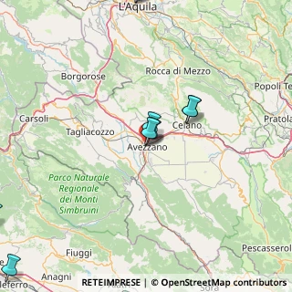 Mappa Via Armando Diaz, 67051 Avezzano AQ, Italia (29.26933)