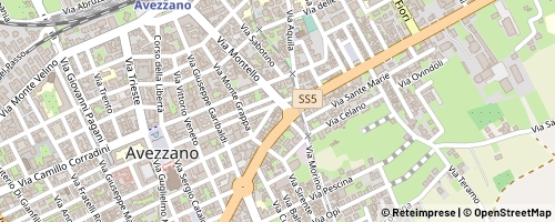 Mappa Avezzano