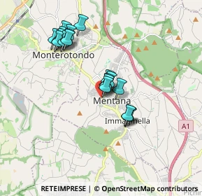 Mappa Via della Fontana, 00013 Mentana RM, Italia (1.7295)