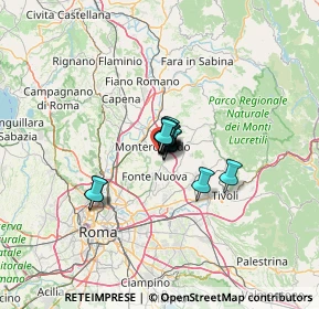Mappa Via della Fontana, 00013 Mentana RM, Italia (5.11714)