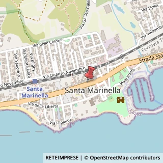 Mappa Via Aurelia, 231, 00058 Santa Marinella, Roma (Lazio)