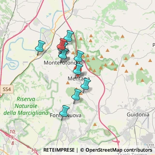 Mappa Via Nizza, 00013 Mentana RM, Italia (3.0325)