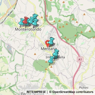 Mappa Via Nizza, 00013 Mentana RM, Italia (2.04667)