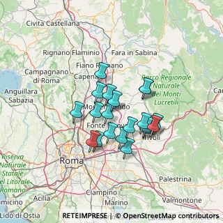 Mappa Via Nizza, 00013 Mentana RM, Italia (10.7655)