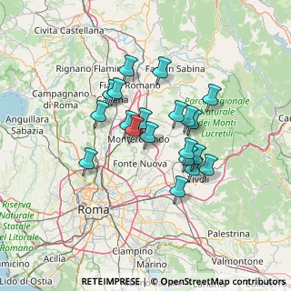 Mappa Via Nizza, 00013 Mentana RM, Italia (11.621)