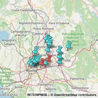 Mappa Via Nizza, 00013 Mentana RM, Italia (12.1055)