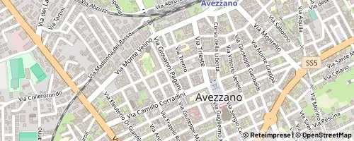 Mappa Avezzano