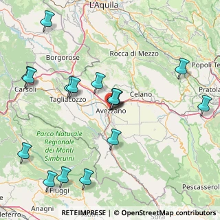 Mappa Via Trento, 67051 Avezzano AQ, Italia (20.26563)