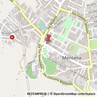 Mappa Via Moscatelli Antonio, 17, 00013 Mentana, Roma (Lazio)