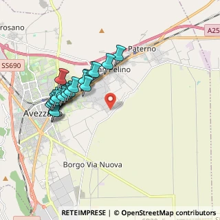 Mappa Via Giovanni Tiburzi, 67051 Avezzano AQ, Italia (1.943)