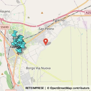 Mappa Via Giovanni Tiburzi, 67051 Avezzano AQ, Italia (2.83833)