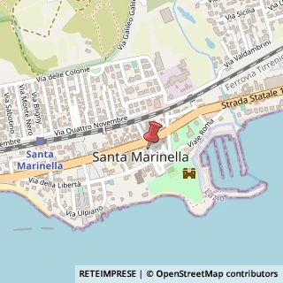 Mappa Piazza Civitavecchia, 20, 00058 Santa Marinella, Roma (Lazio)