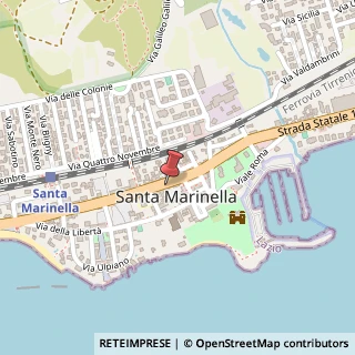 Mappa Strada Statale 1, 252, 00058 Santa Marinella, Roma (Lazio)