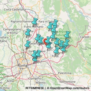 Mappa Località Piedimonte, 00010 Sant'Angelo Romano RM, Italia (11.6965)