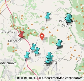 Mappa Località Piedimonte, 00010 Sant'Angelo Romano RM, Italia (4.6955)