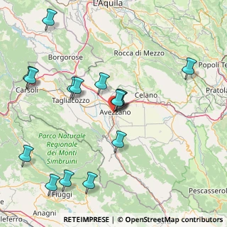 Mappa Via dei Vestini, 67051 Avezzano AQ, Italia (19.50733)