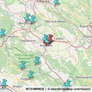 Mappa Via Vezzia, 67051 Avezzano AQ, Italia (22.92643)