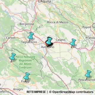 Mappa Via Benedetto Jatosti, 67051 Avezzano AQ, Italia (11.49167)
