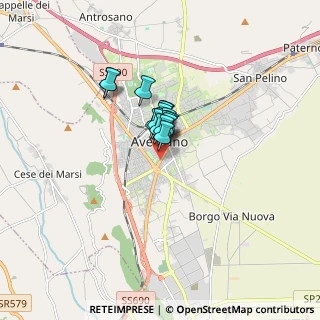 Mappa Via Benedetto Jatosti, 67051 Avezzano AQ, Italia (0.835)