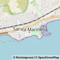 地図 Santa Marinella