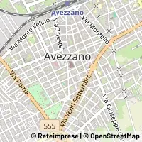 Karte Avezzano