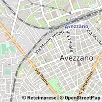 Mapa Avezzano