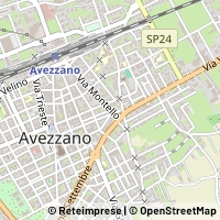 Térkép Avezzano