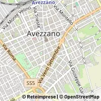 Térkép Avezzano