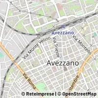 Mapa Avezzano