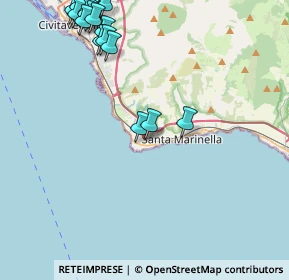 Mappa Via Latina, 00058 Santa Marinella RM, Italia (5.9935)